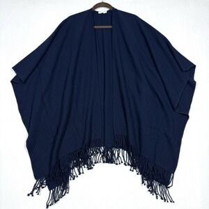 MERSEA Sweater‎ Womens One Size Classic Travel Wrap Poncho Shawl Layering Cape